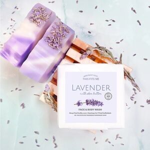 Artisan Lavender Face & Body Wash Soap Shea Butter This Fits Me Brand Luxurious